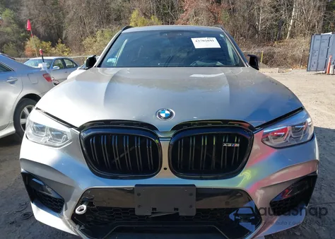 2020 BMW X3 M Competition z USA, uszkodzony, nr VIN 5YMTS0C00L9B23939